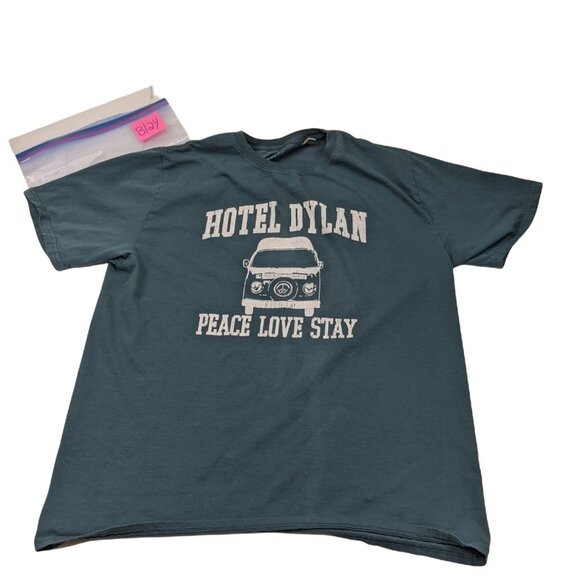 Lot Of 3 Graphic Tees USA Old Navy Hotel Dylan Fruit Of The Loom Medium 13e - Picture 12 of 16